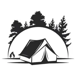 primitive camp site