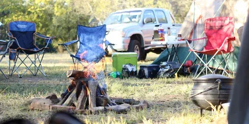 primitive camp site