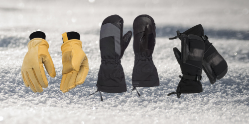 ski gloves types
