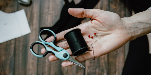 hand stitching