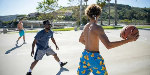 outdoor basketball indoors