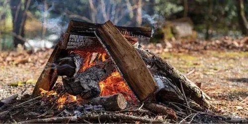 splitting firewood