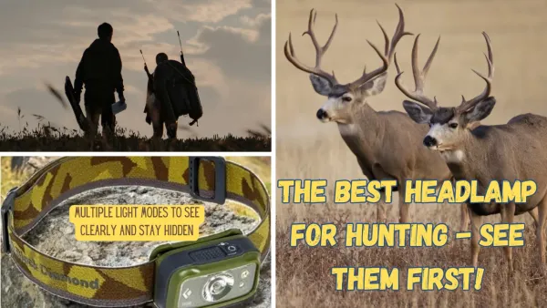 The Best Headlamp for Hunting - See Them First!